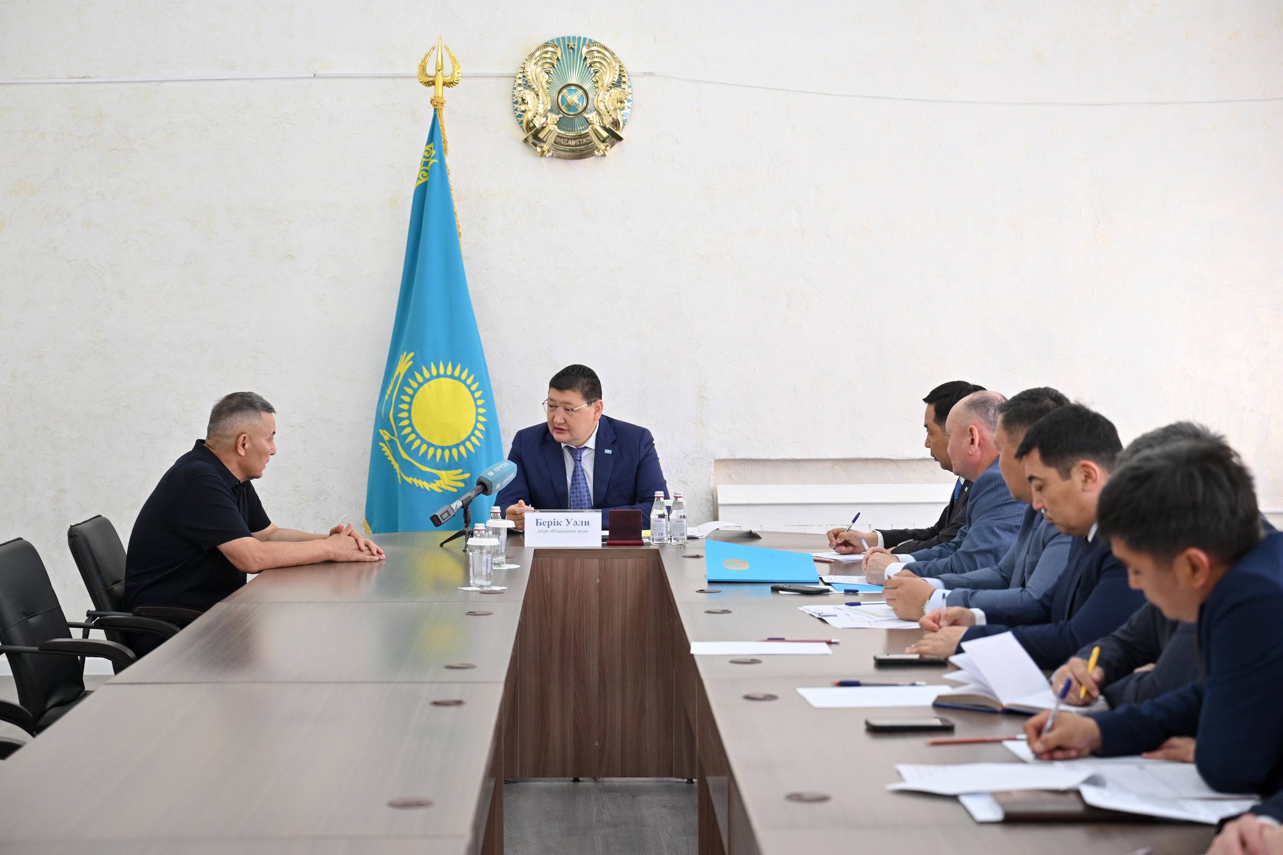 Облыс әкімі Бородулиха ауданы тұрғындарын жеке мәселелері бойынша қабылдады