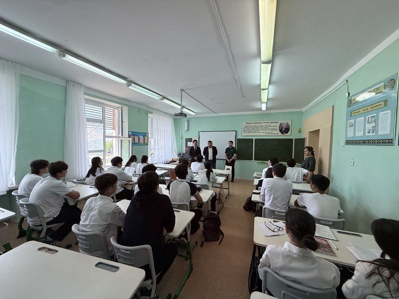 Нұр-Мүбарак Египет ислам мәдениеті университетінің қабылдау комиссиясы мен кездесу өтті