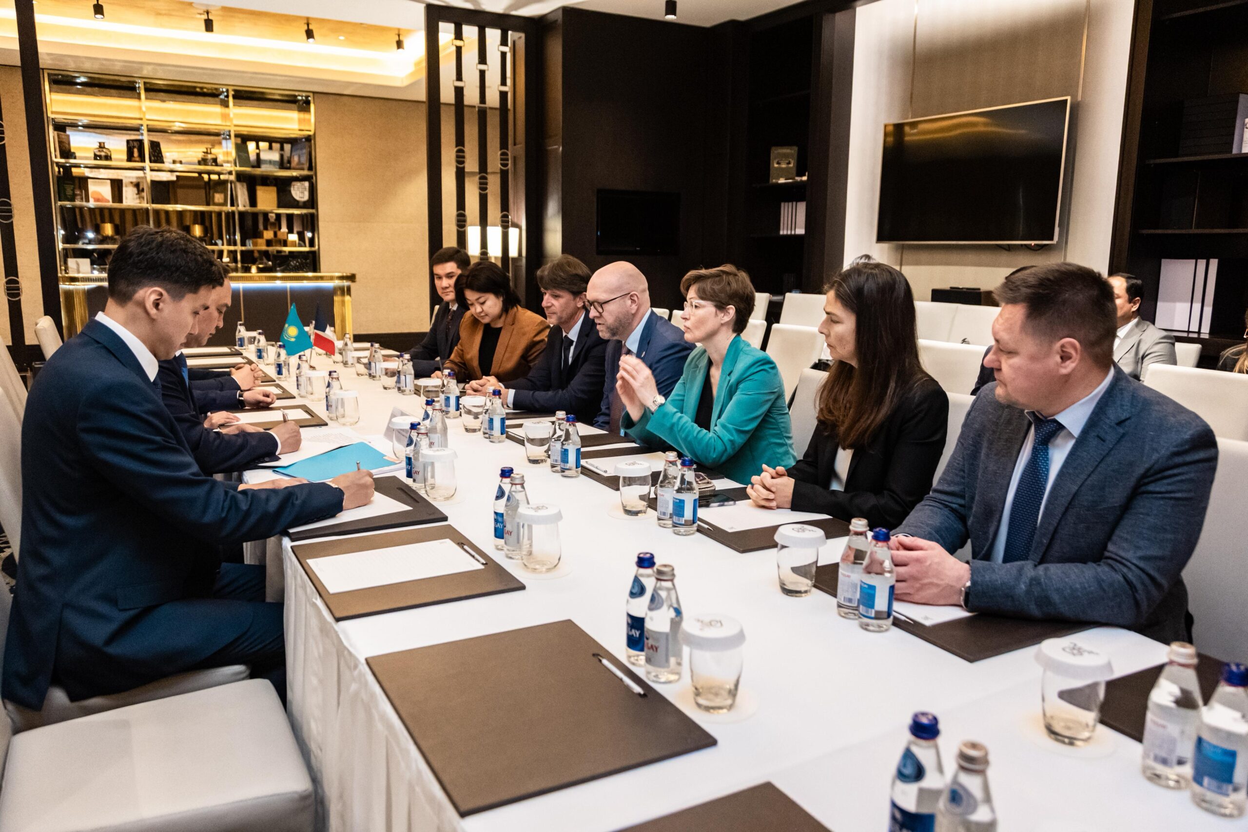 B2G: Ербол Қарашөкеев ірі француз компанияларының өкілдерімен кездесулер өткізді