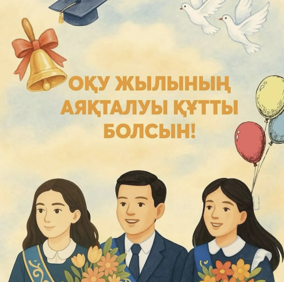 Құрметті ұстаздар, оқушылар, түлектер және ата-аналар!