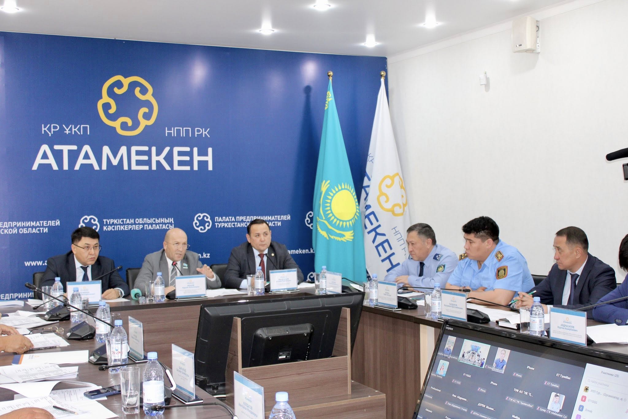 Заң мен тәртіп: Кәсіпкерлерді әкімшілік кедергілерден қорғау мәселелері қаралды