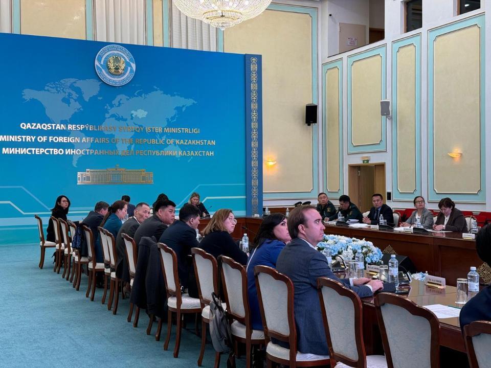 Азаматтық және саяси құқықтар туралы халықаралық пактіні жүзеге асыру мәселелері Қазақстан СІМ-де талқыланды