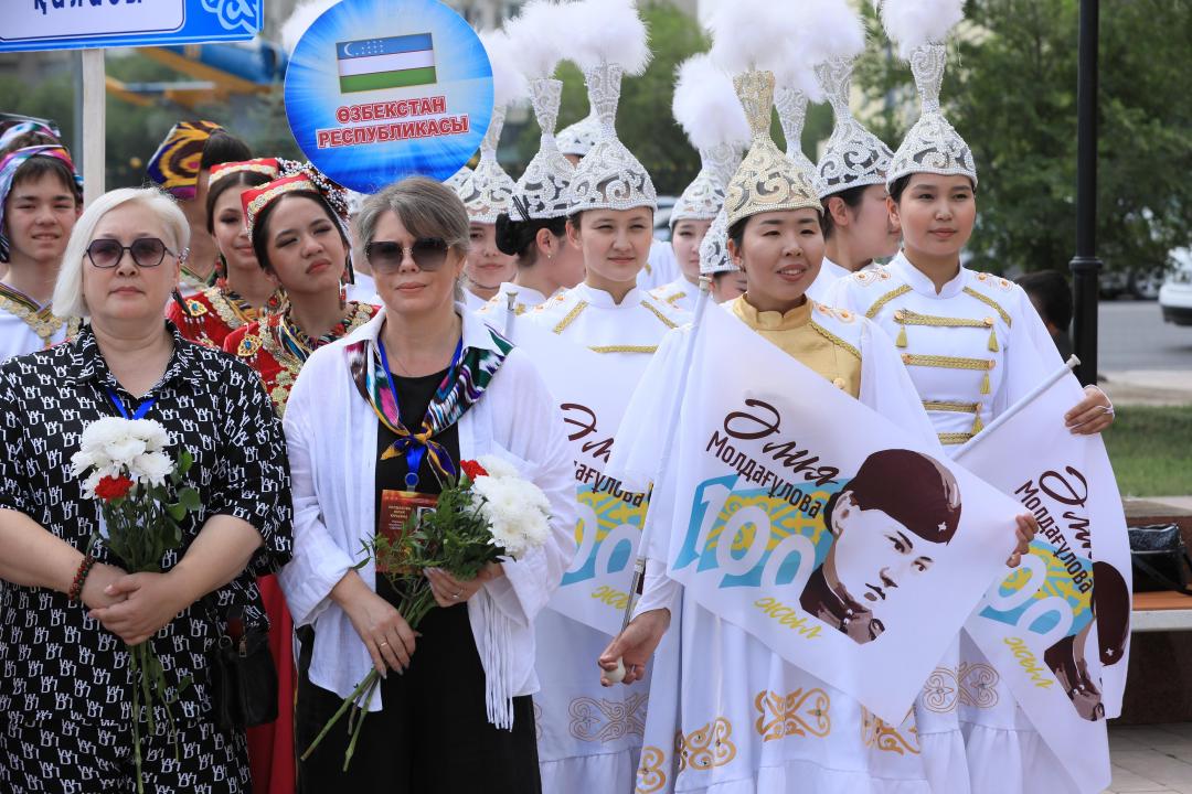 Ақтөбеде Әлия Молдағұлованы еске алу рәсімі өтті!