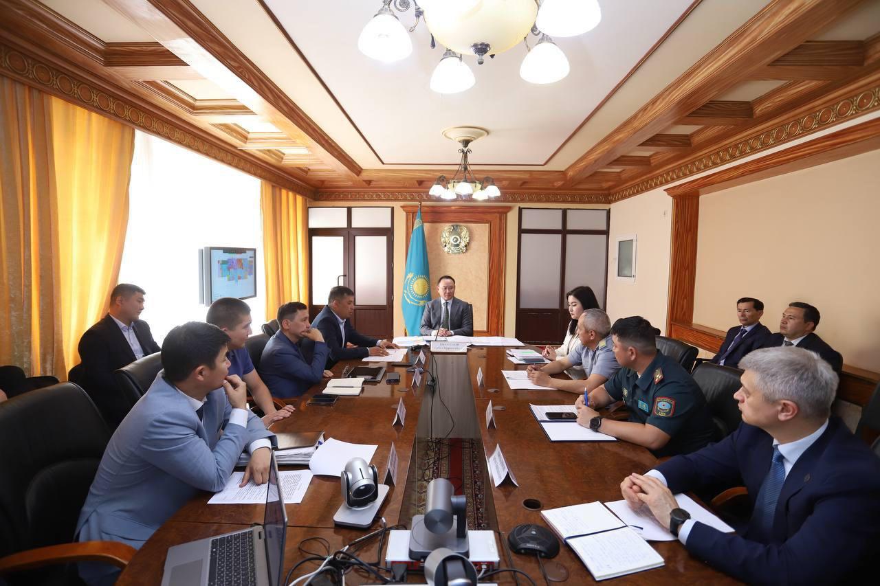 Облыс әкімдігінде Кендірлі әуежайының құрылыс жұмыстары талқыланды