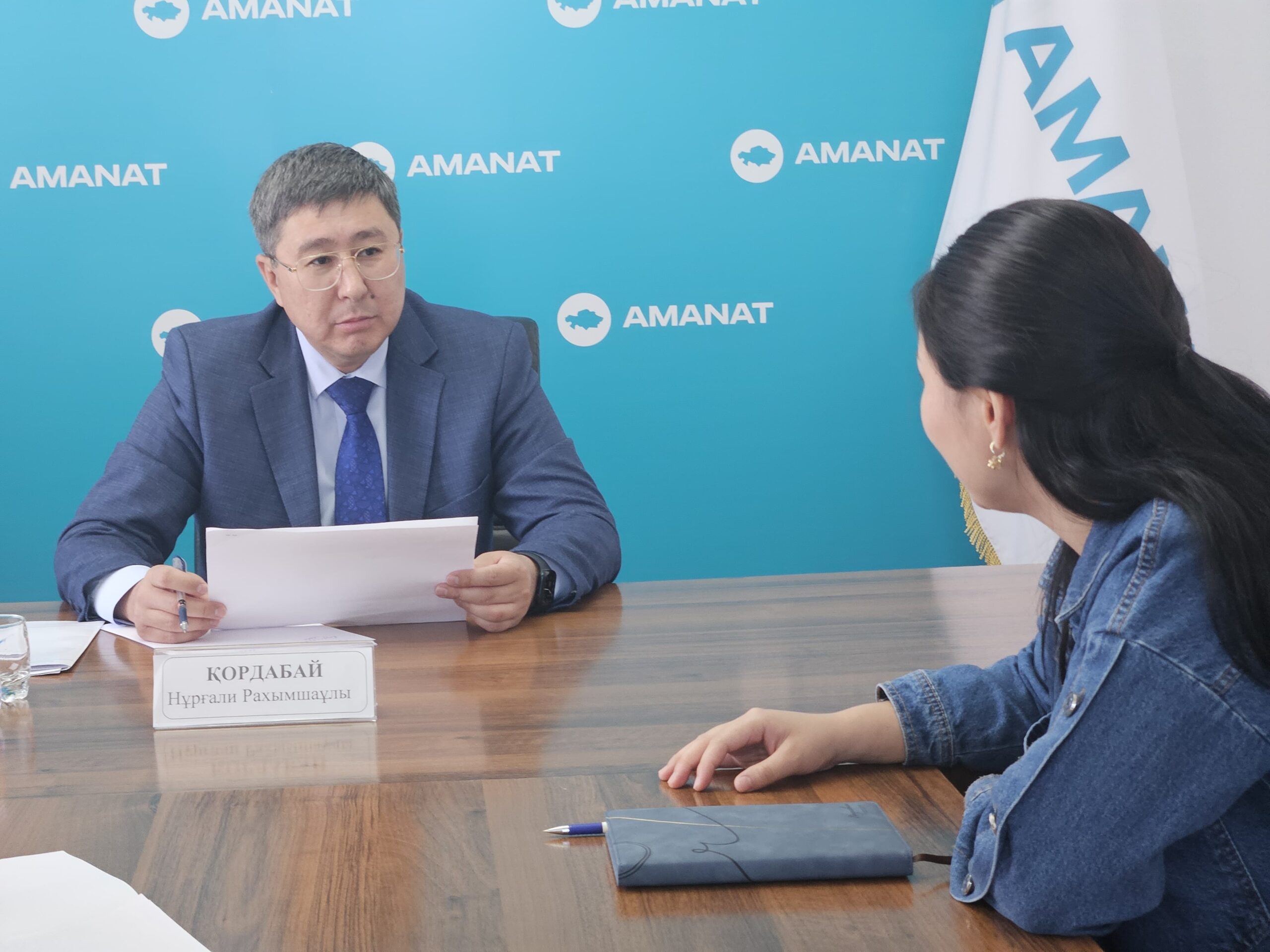 ШИЕЛІ АУДАНЫНДА ЖЕКЕ ҚАБЫЛДАУ ӨТТІ