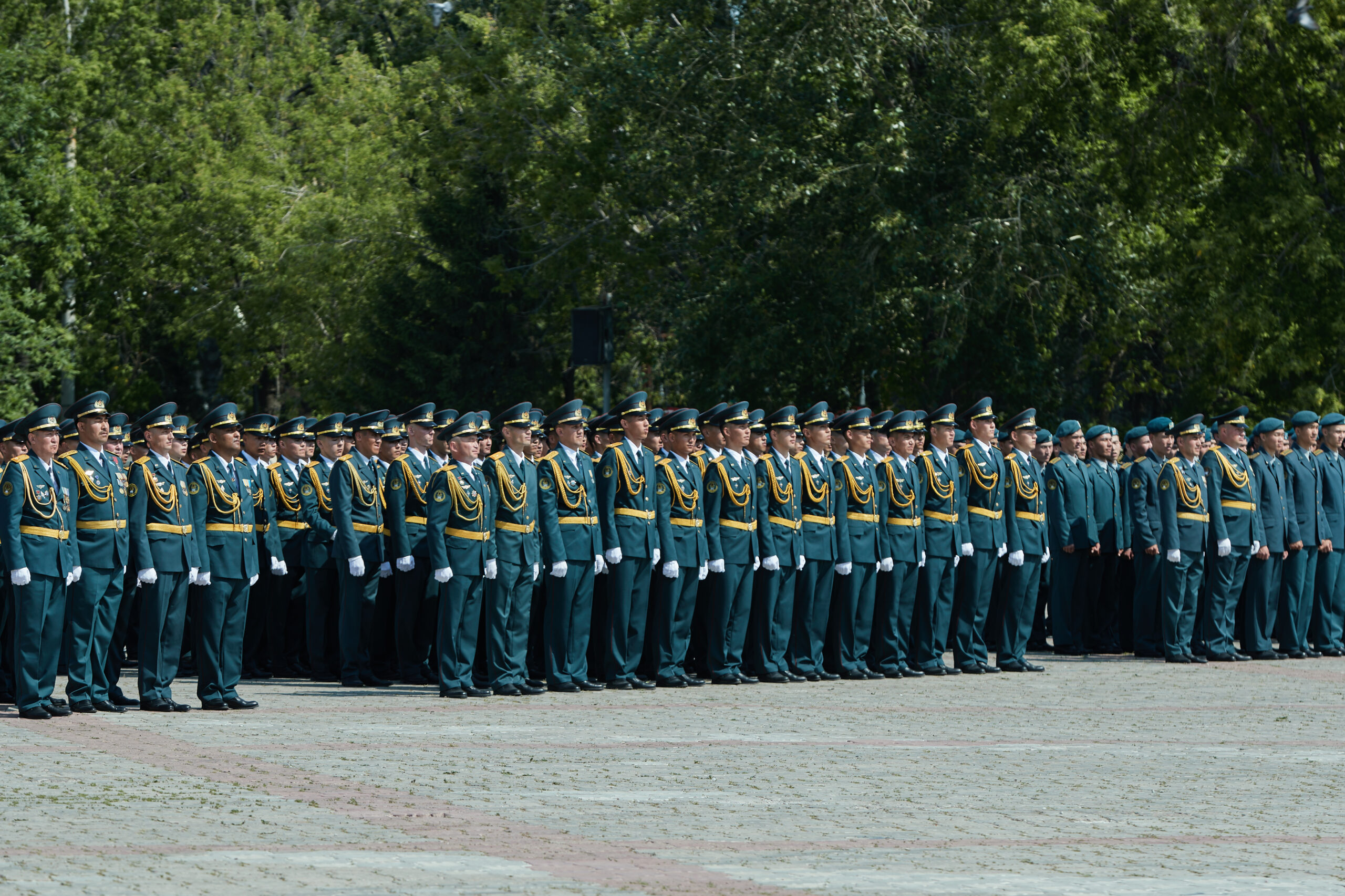 Ұлттық ұлан офицерлерінің қатары 200-ге жуық түлекпен толықты