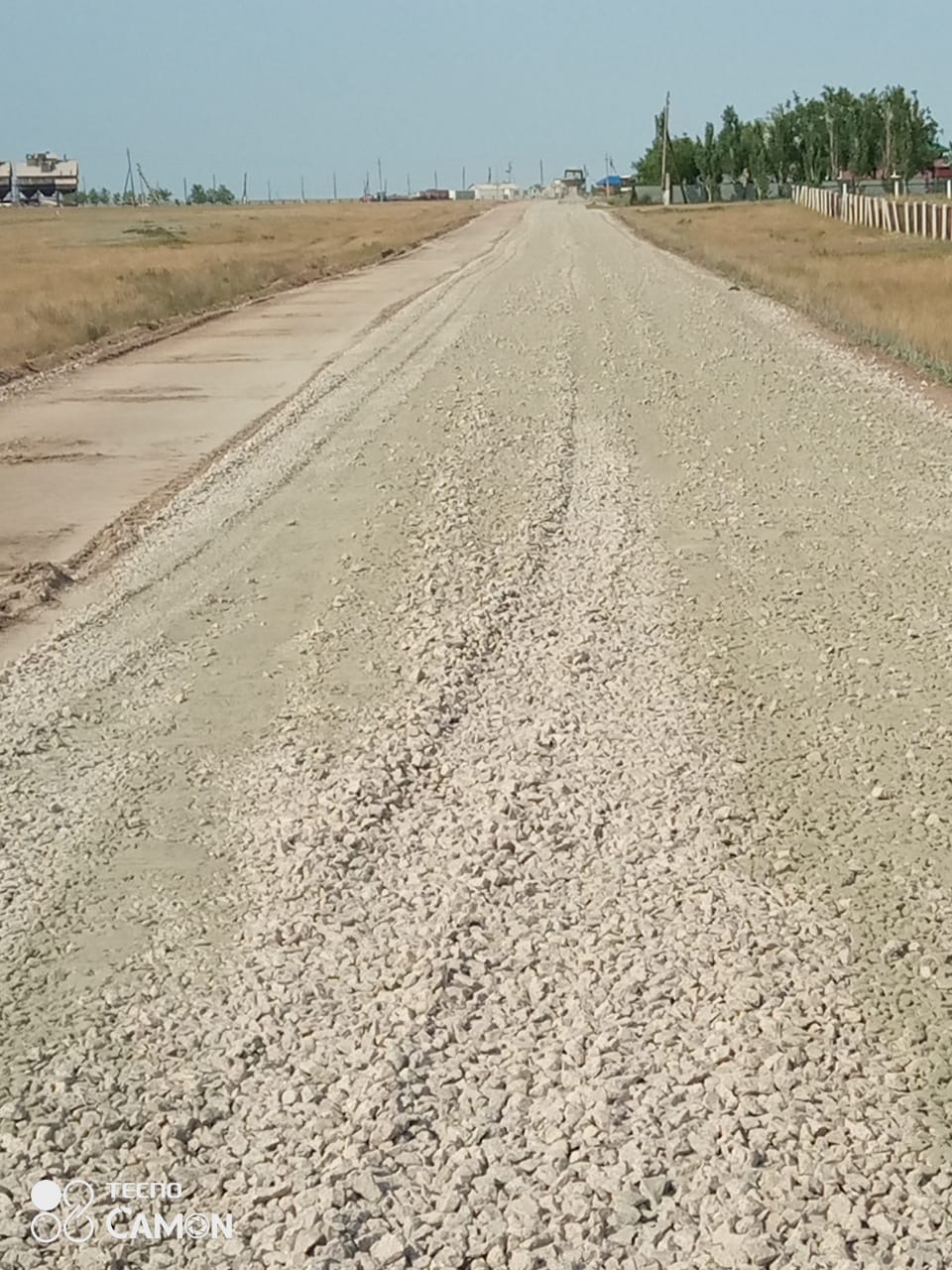 Қиылыс пен Ынтымақ көшесіндегі жолдарды “GRUSS” ЖШС жөндеу жұмыстарын бастады