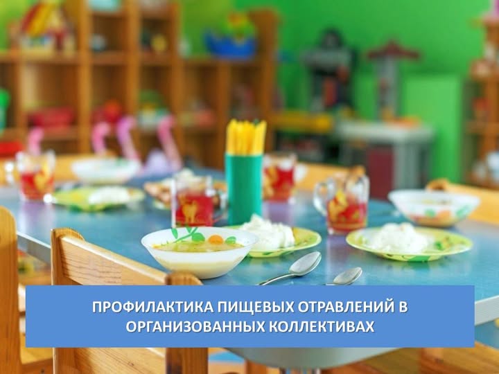 Ұйымдасқан ұжымдарда тамақтан уланудың алдын алу