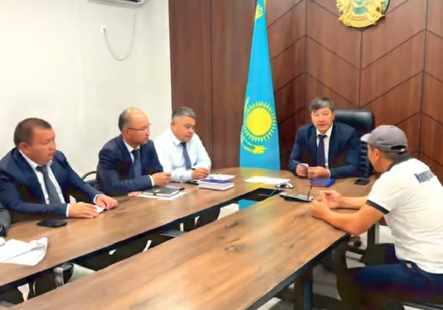 Аудан әкімі жеке  қабылдау жүргізді