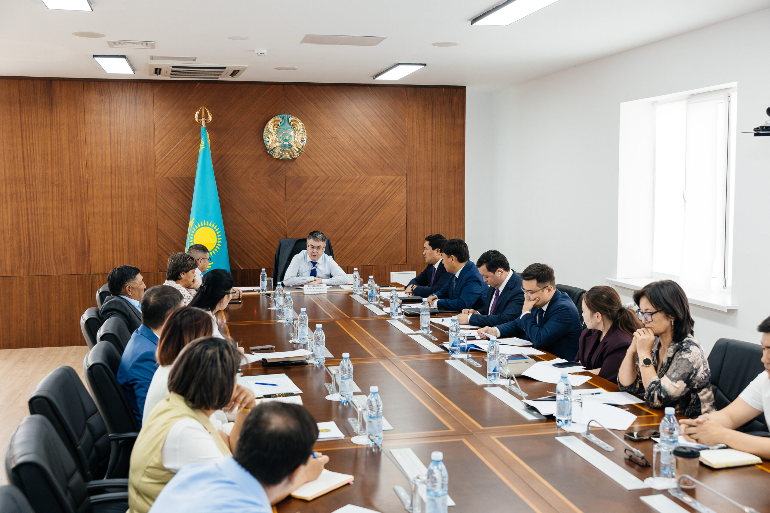 Облыс әкімі Серік Шәпкенов тұрғындарды жеке қабылдады
