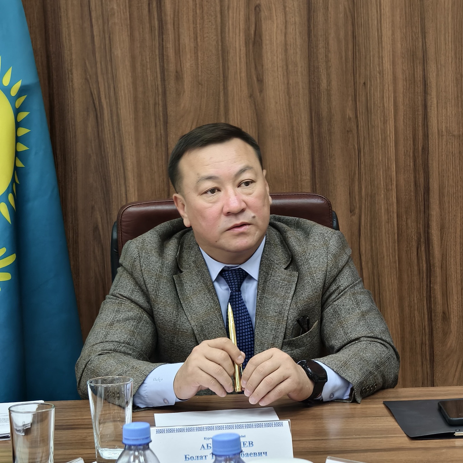 «MGM Nur» ЖШС, «РАДИАЛ Лимитед» ЖШС, Кәсіпкерлердің құқықтарын қорғау және сыбайлас жемқорлыққа қарсы іс-қимыл кеңесі, Абай облысының Кәсіпкерлер палатасы және прокуратура өкілдерінің қатысуымен жұмыс кездесуі