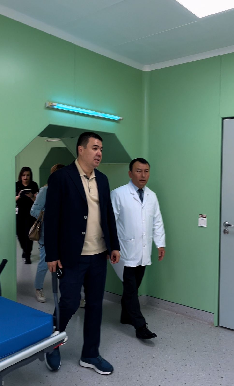 АЛМАТЫ ҚАЛАСЫ ҚДСБ БАСШЫСЫНЫҢ ЖҰМЫС САПАРЫ