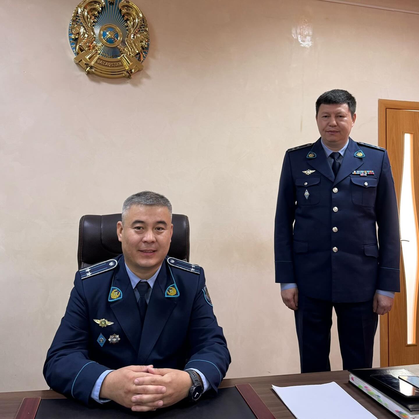 Целиноград ауданында аудандық полиция бөлімінің бастығы тағайындалды
