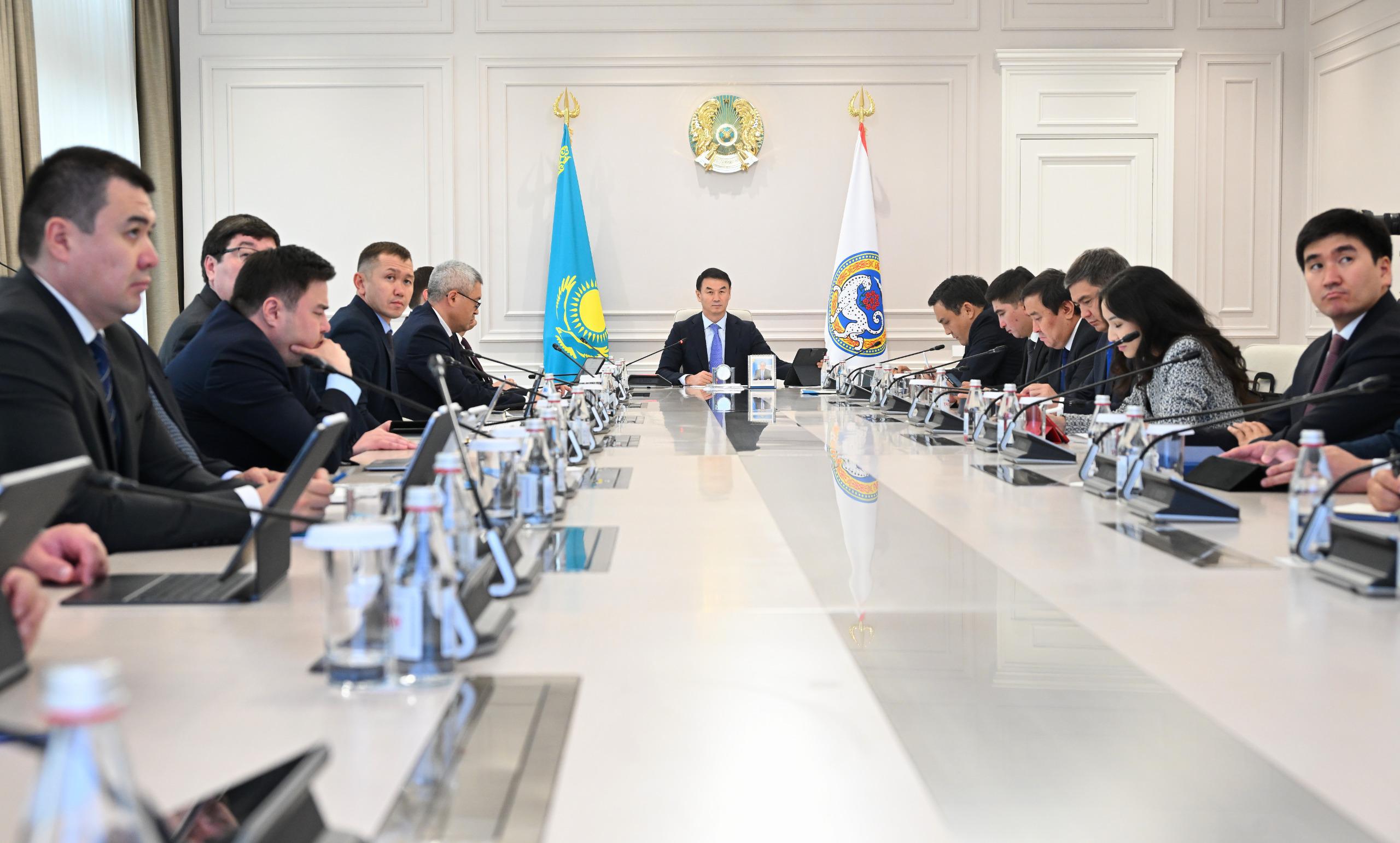 Алматыда көлік саласындағы стратегиялық жобалар талқыланды