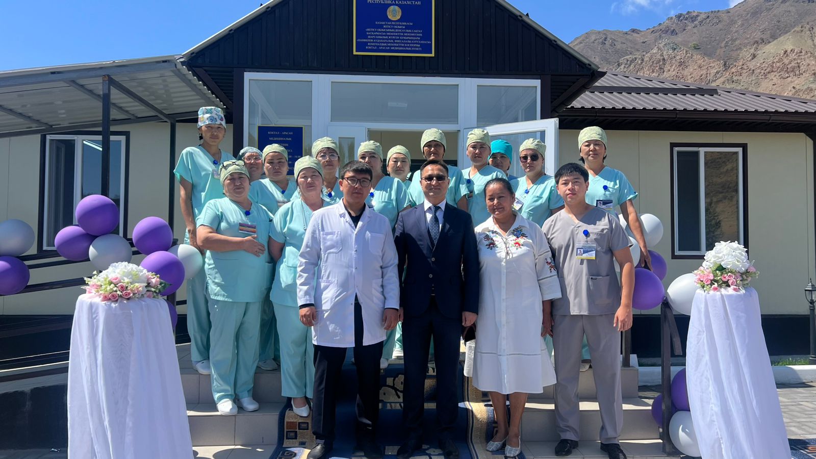 Көктал – Арасан ауылыда медициналық пунктің ашылуы