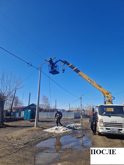 Жарықтандыру желілерін жүргізу бойынша жұмыстар аяқталды