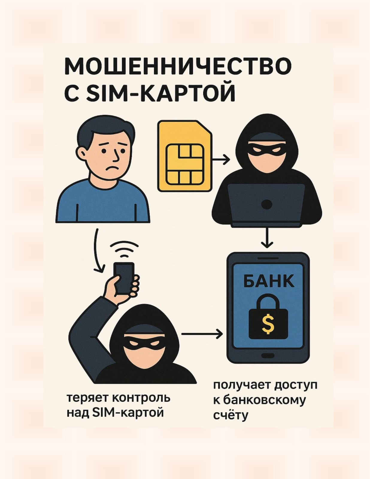 НАЗАР АУДАРЫҢЫЗ! SIM-карталармен алаяқтық!