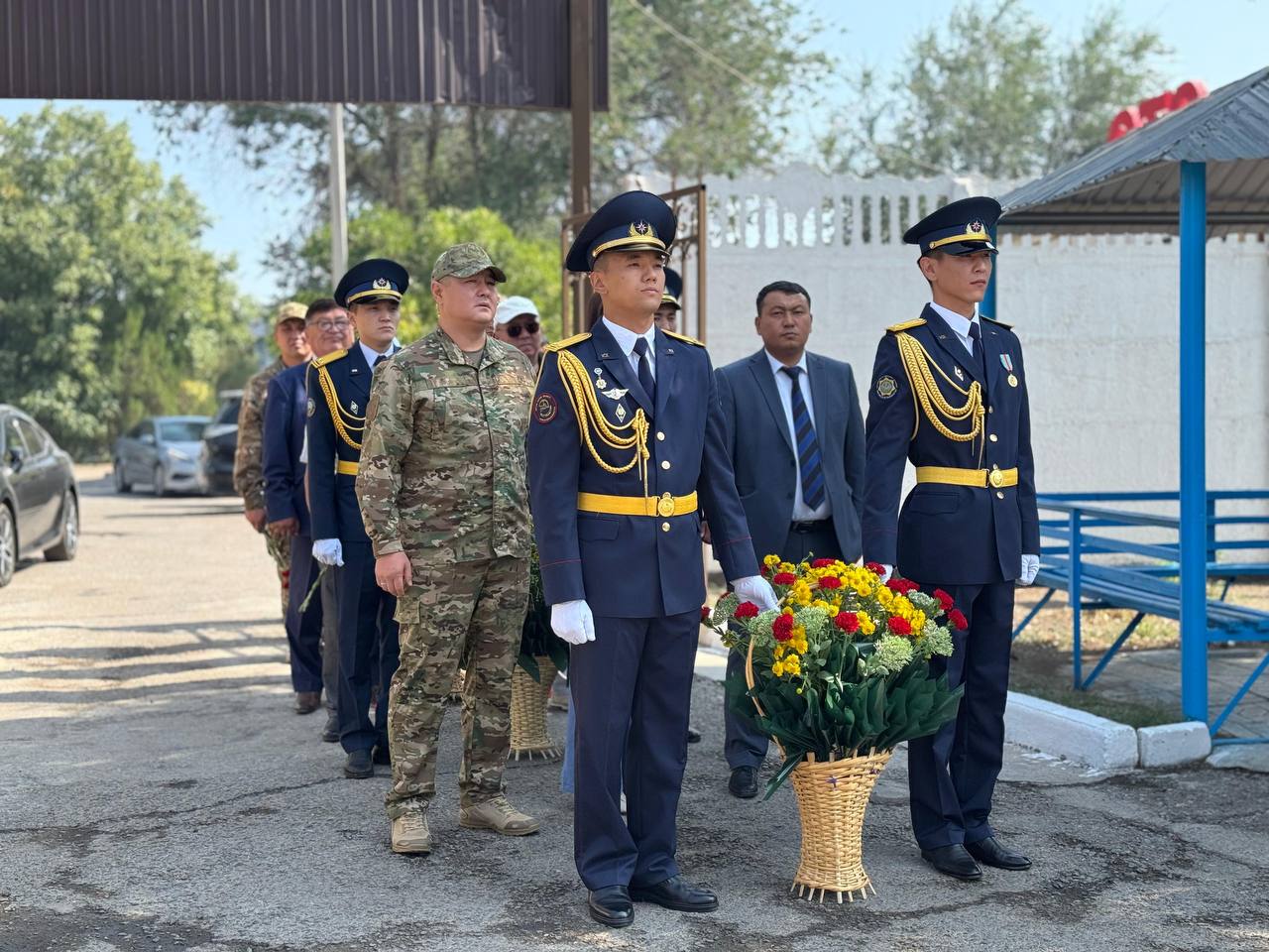 Жамбыл облысында Байзақ ауданындағы жарылыстан қаза тапқан ерлердің рухына тағзым етті