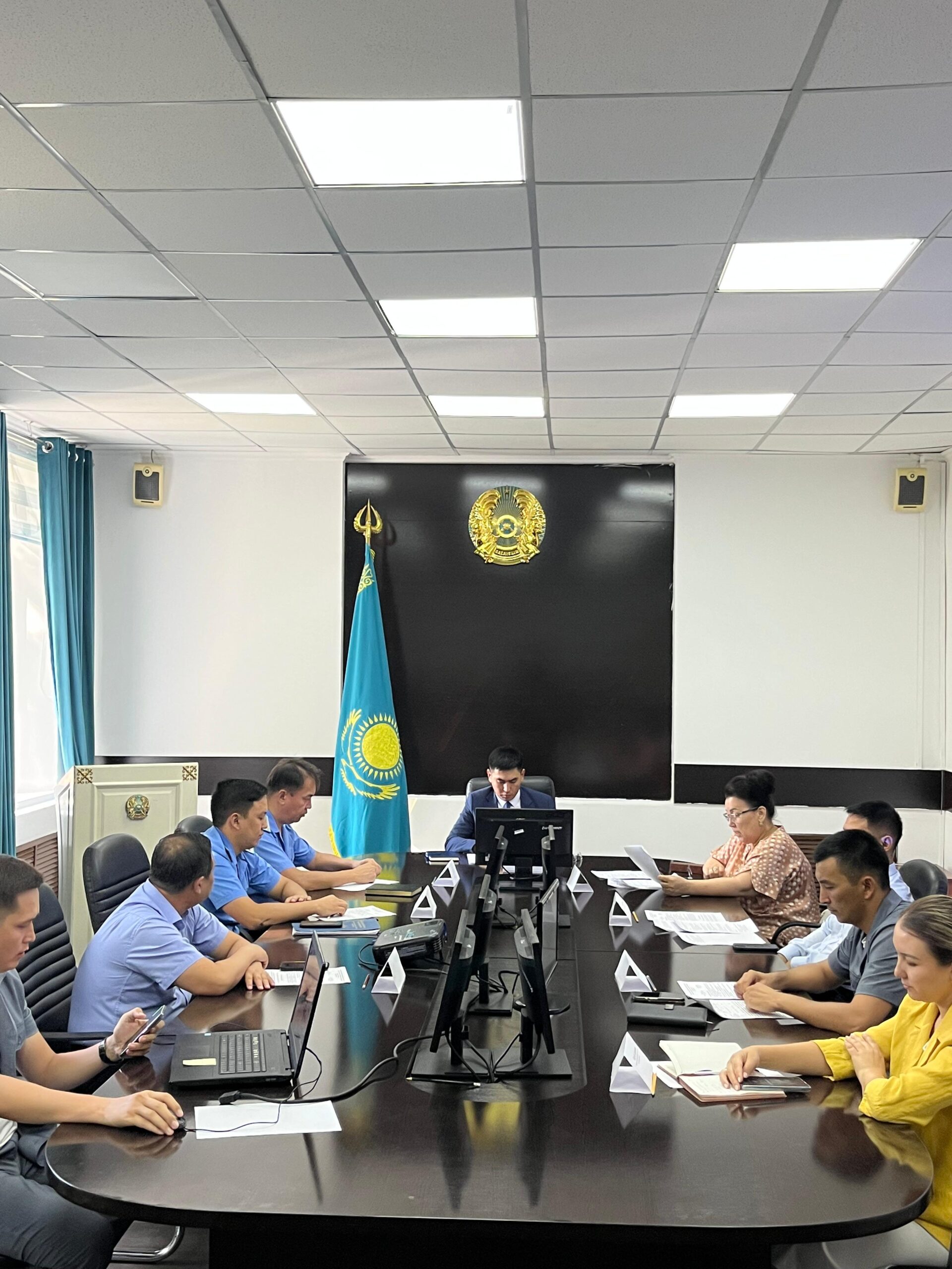 ЖҰҚПАЛЫ АУРУЛАРДЫҢ АЛДЫН АЛУ ЖӘНЕ ТАРАЛУЫН ШЕКТЕУ МӘСЕЛЕСІ ТАЛҚЫЛАНДЫ