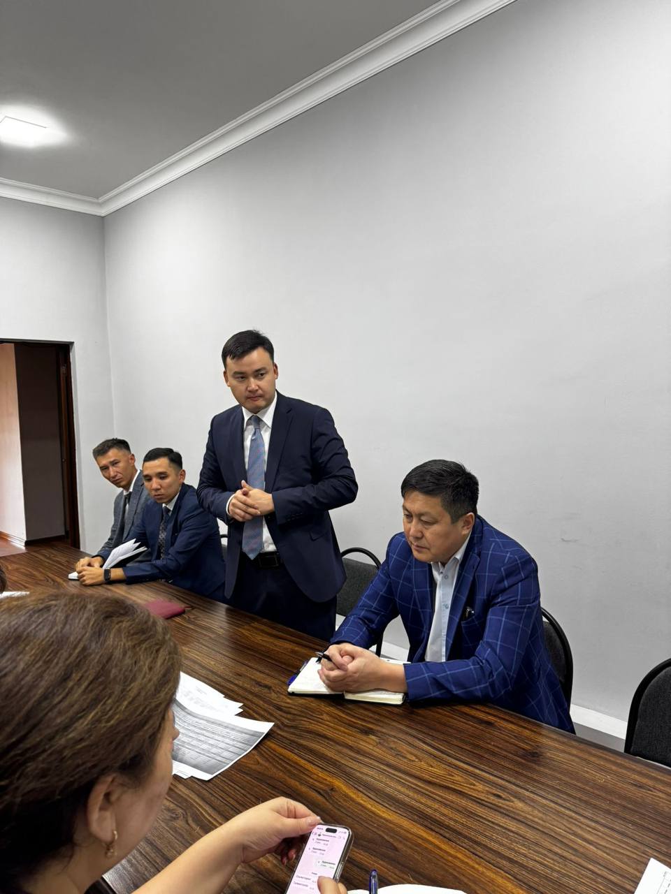 Аудан әкімі дербес бөлім басшалыры және ауылдық округ әкімдерімен  кеңес өткізді.