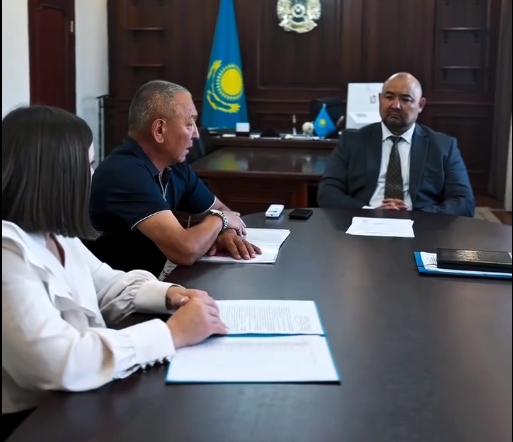 “Кадал” ЖШС басшысымен жұмыс кездесуі өтті