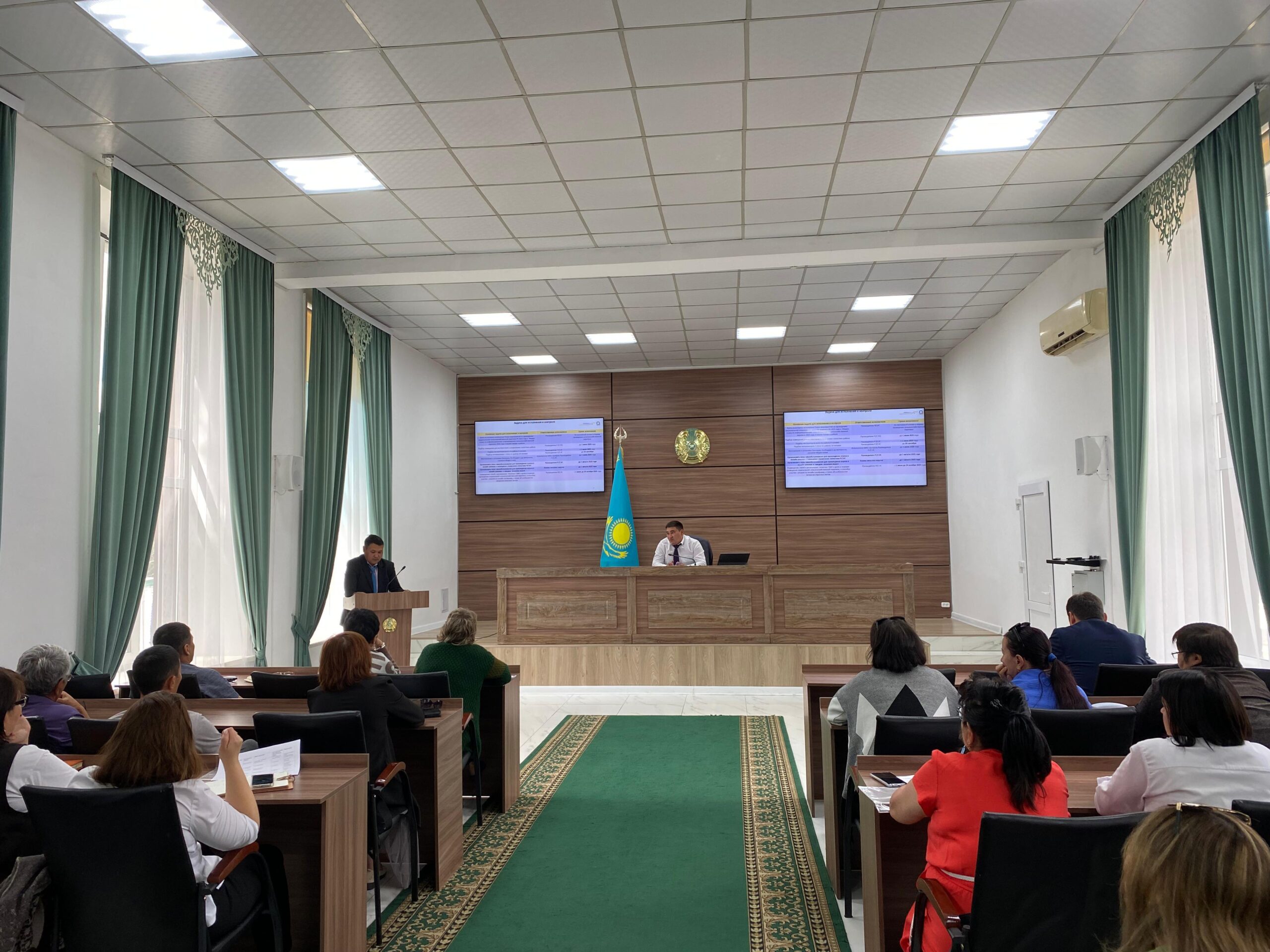 Ұлттық ауыл шаруашылығы санағын ұйымдастыру және өткізу мәселелері бойынша жоспарлы оқыту семинары өткізілді.