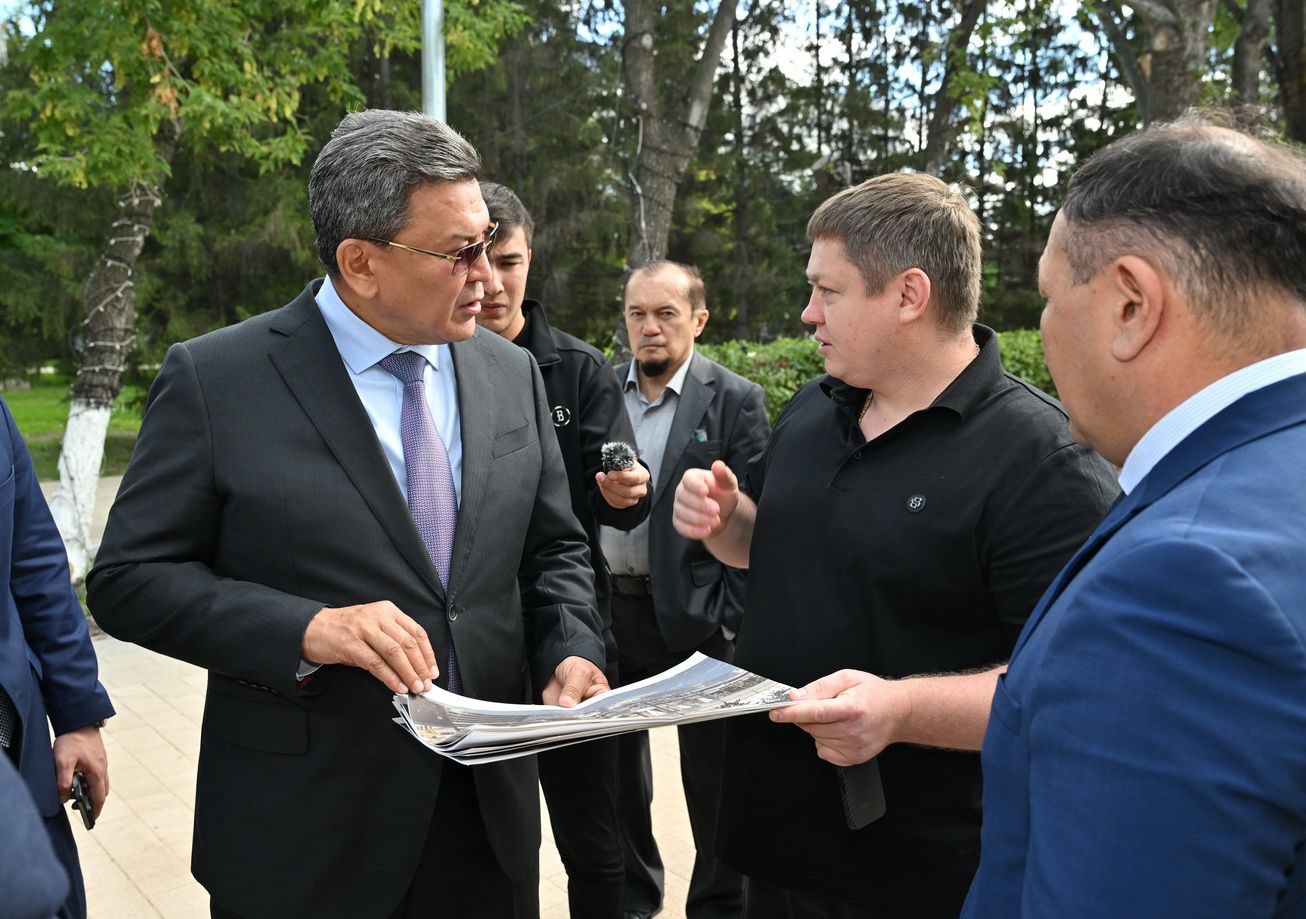 «Таза Қазақстан» концепциясы аясында Қазақстан Конституциясы көшесін ауқымды  жаңғырту жұмыстарының алғашқы кезеңі аяқталуға жақын