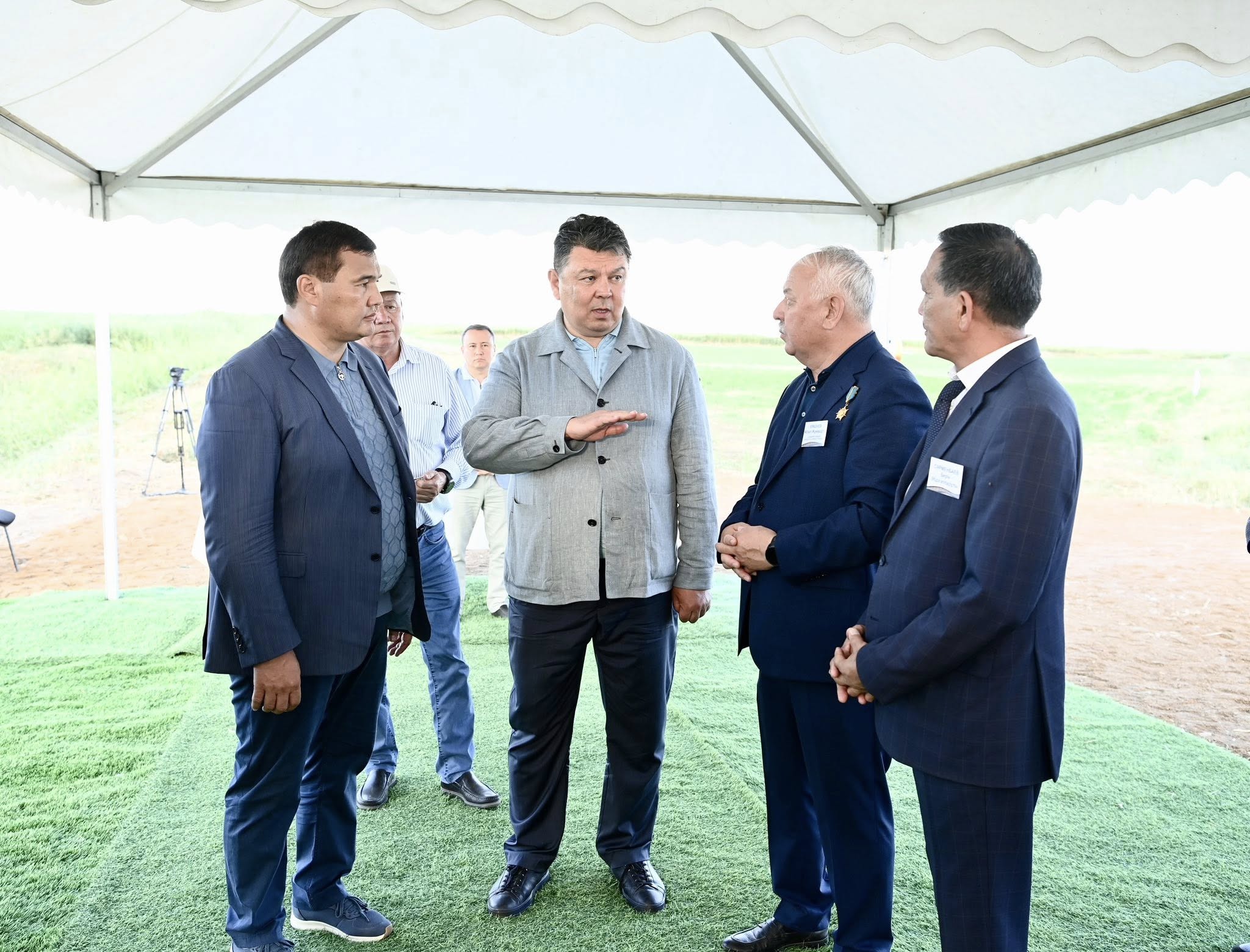 Премьер-Министрдің орынбасары “Мағжан И К” Шаруа қожалығының жұмысымен танысты