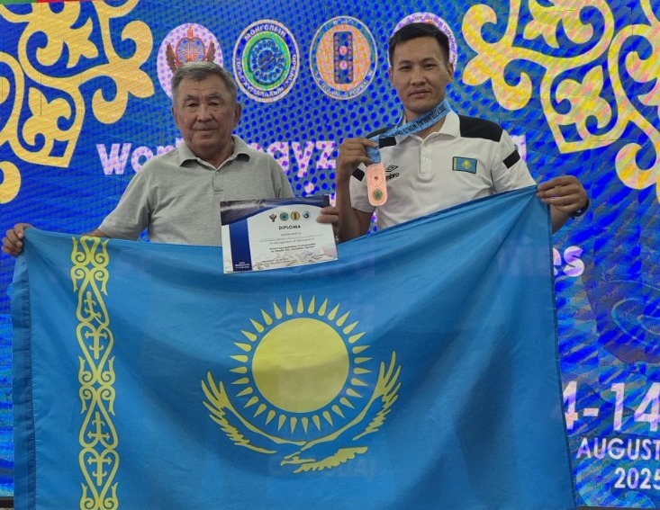 Қарқаралылық спортшы тоғызқұмалақтан әлем чемпионатының қола жүлдегері атанды