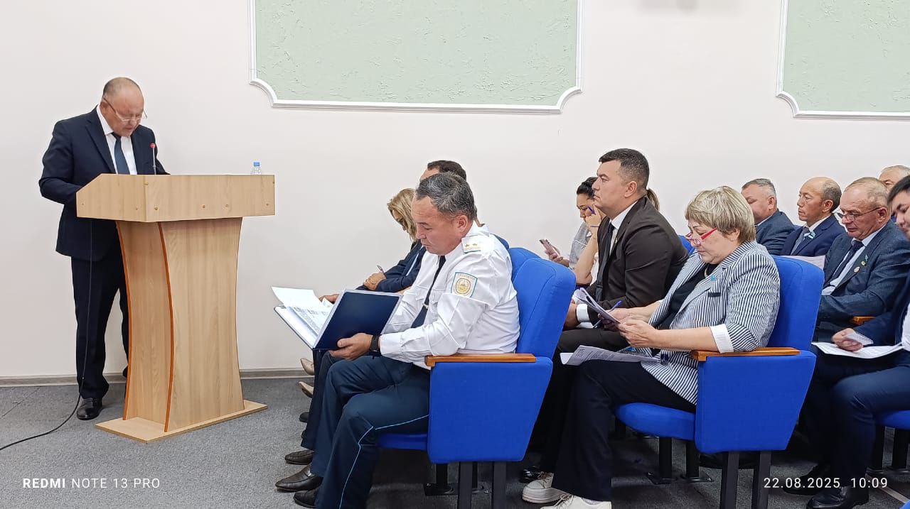 Аудандық мәслихатының кезекті елу жетінші сессиясы өтті