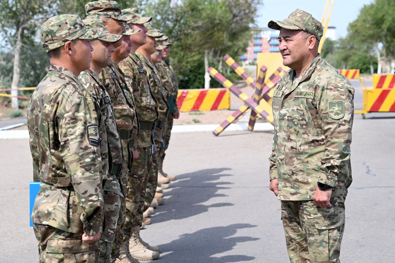 Қорғаныс министрлігінің комиссиясы Қарағанды облысындағы әскери бөлімдерді тексерді