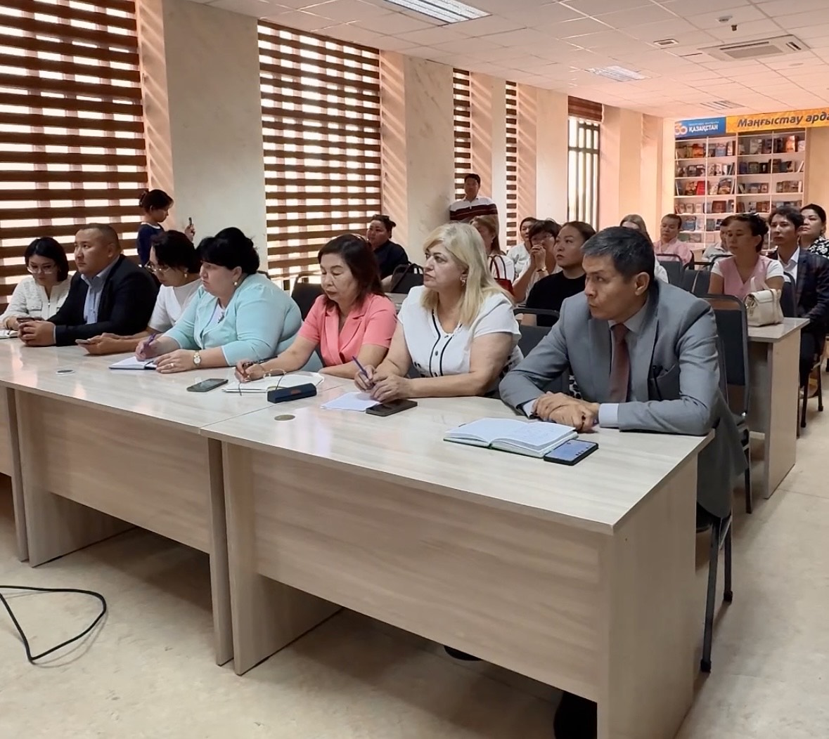 Ақтауда мемлекеттік рәміздердің ұлттық стандартын түсіндіруге арналған семинар өтті