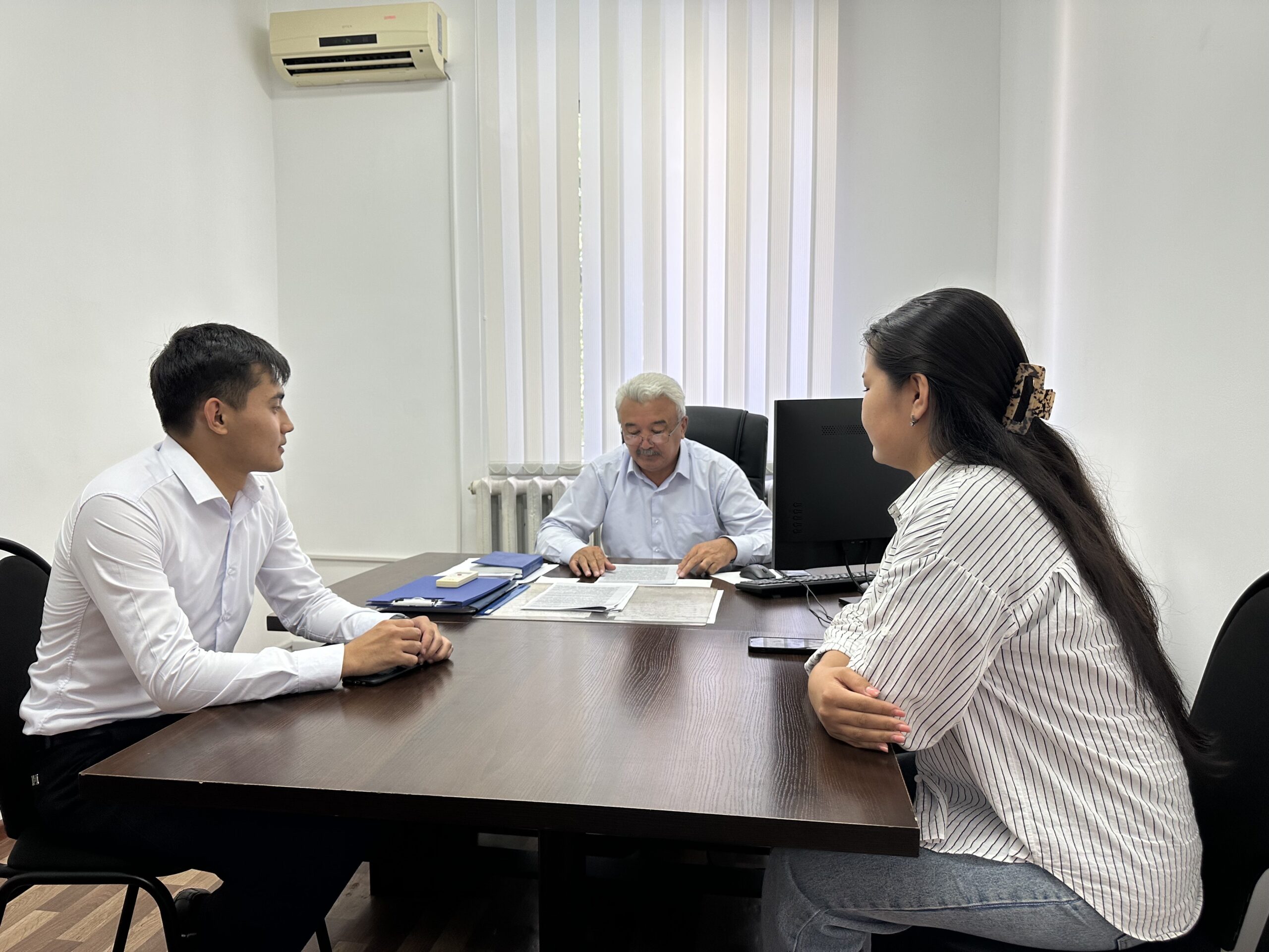 Бүгін басқармада Ашық есік күні өтті