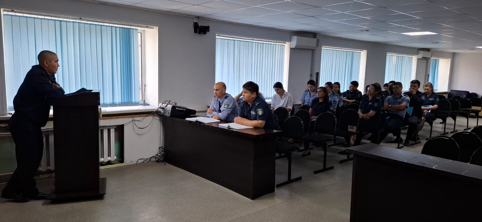 Петропавлда өрттер мен көміртегі тотығымен улану жағдайларын тергеуге ЗСӨҚЗ қызметкерлерін тарту бойынша семинар