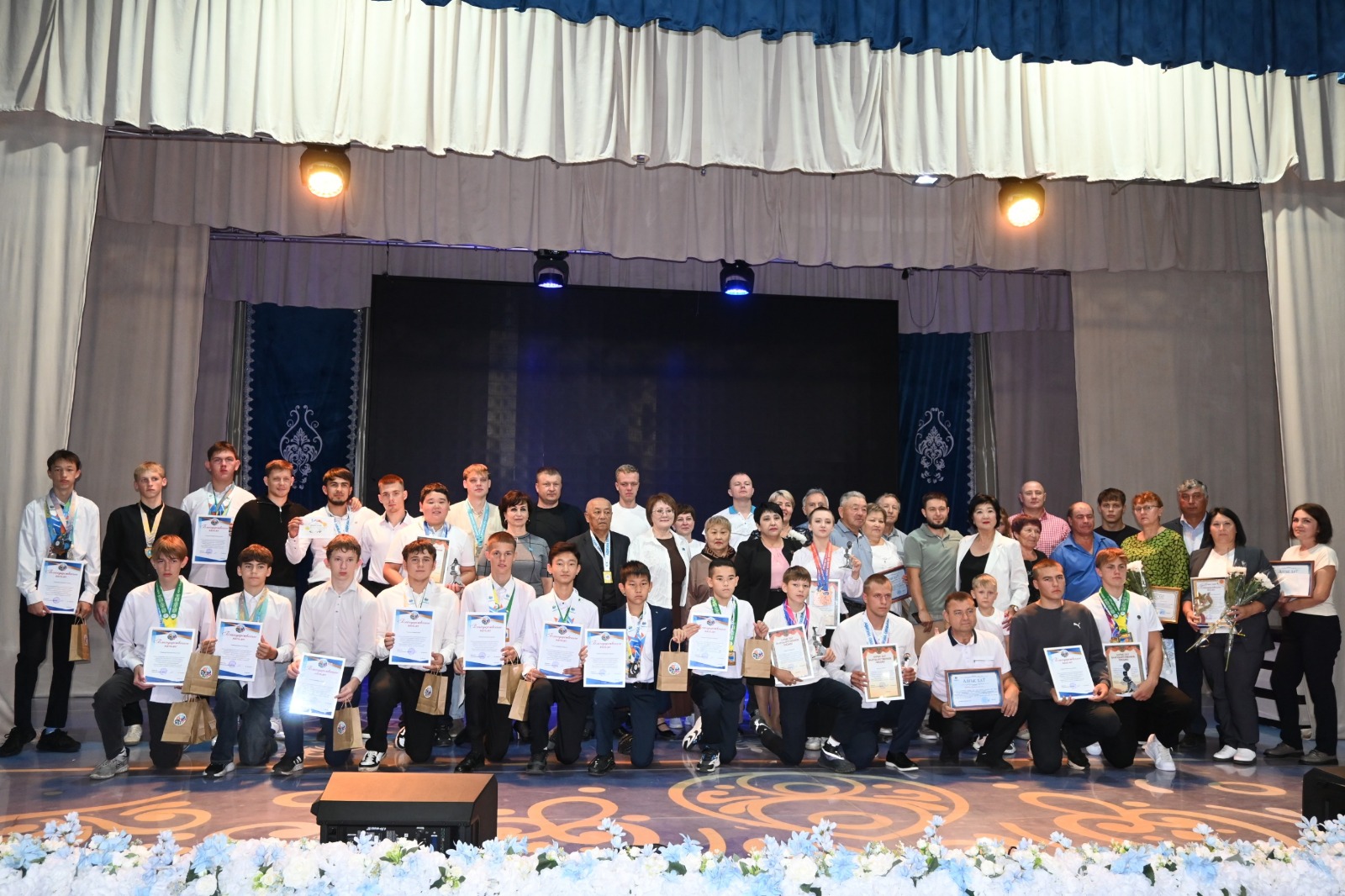 Сандықтау ауданының спортшыларына құрмет көрсету рәсімі