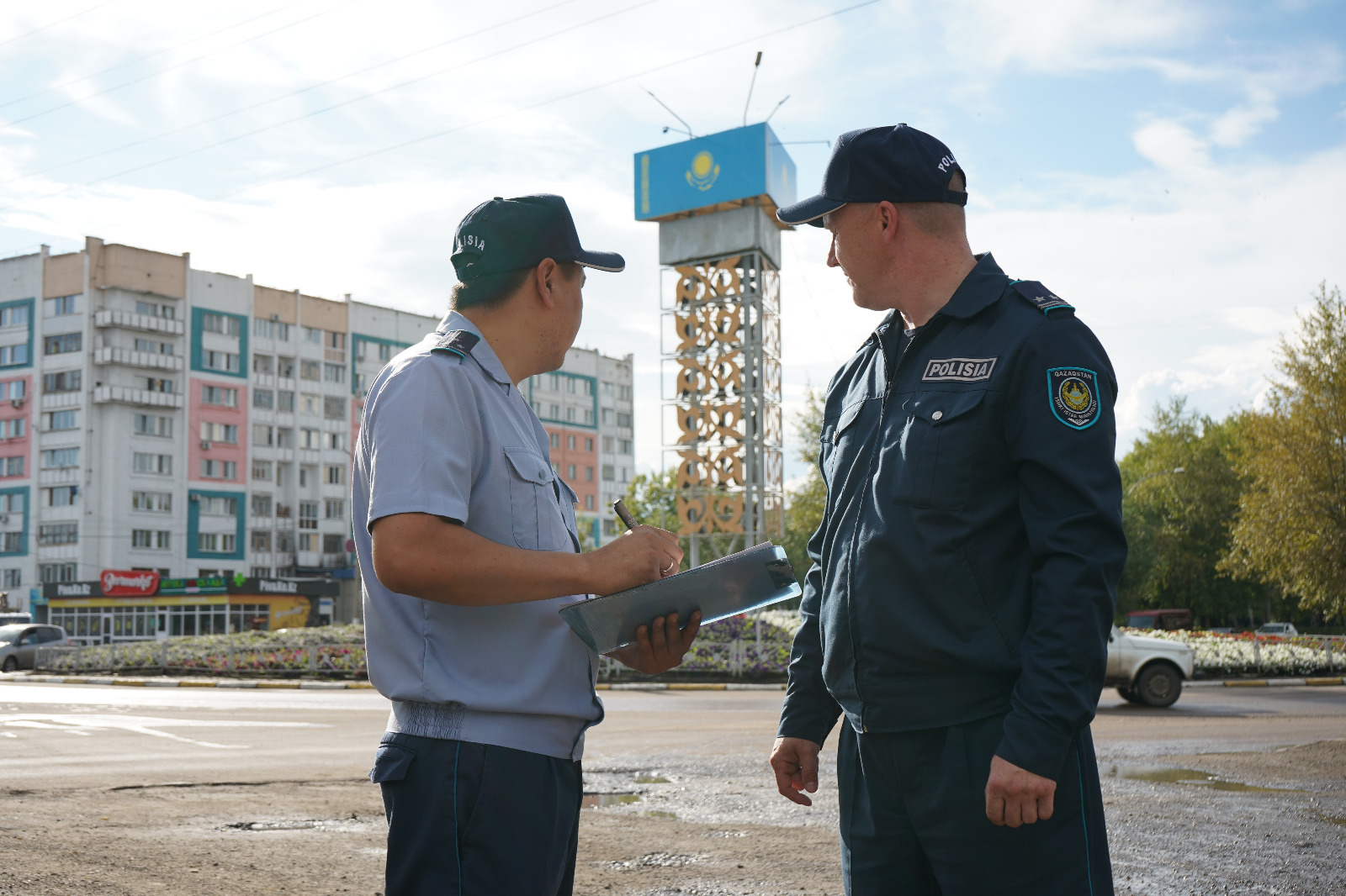 Петропавл полициясы айналма қиылыстан өту ережелерін түсіндірді