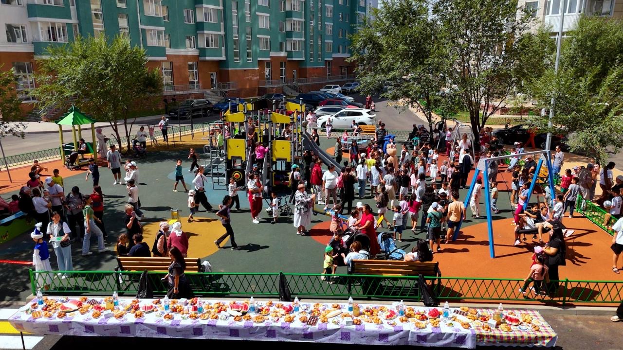 Астанада «Эгалите» тұрғын үй кешені абаттандырылып, салтанатты түрде ашылды