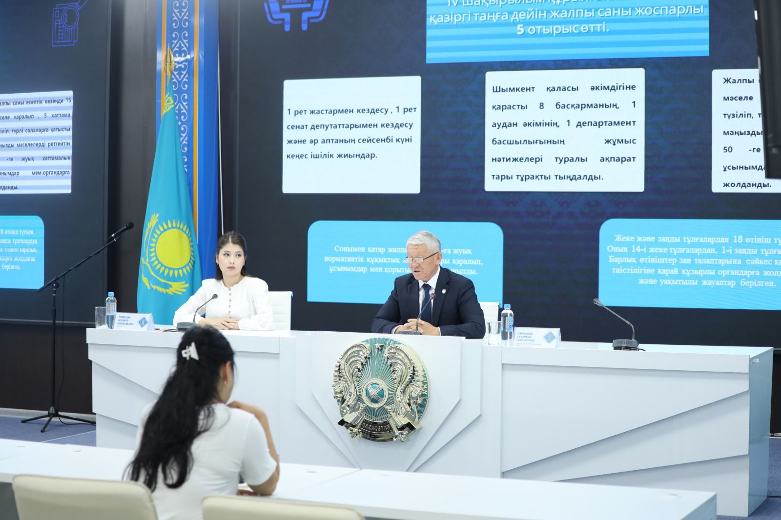 ШЫМКЕНТ ҚАЛАСЫНЫҢ ҚОҒАМДЫҚ КЕҢЕСІ ЖАРТЫЖЫЛДЫҚ ҚЫЗМЕТІН ҚОРЫТЫНДЫЛАДЫ