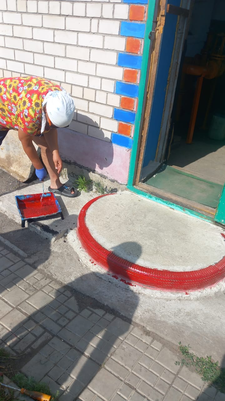 абаттандыру бойынша жұмыстар