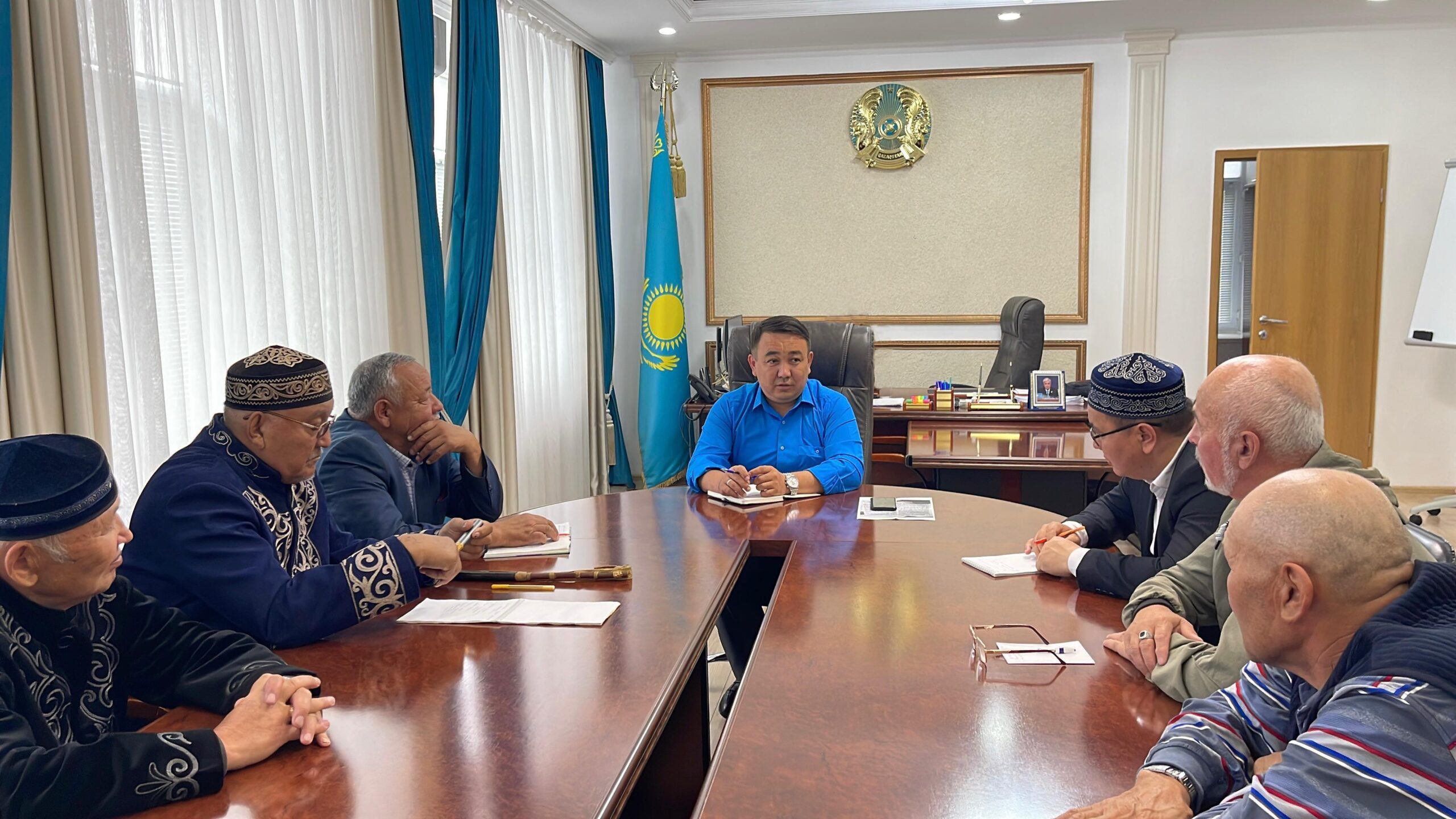 Зеренді ауданының Билер кеңесімен кездесу өтті.
