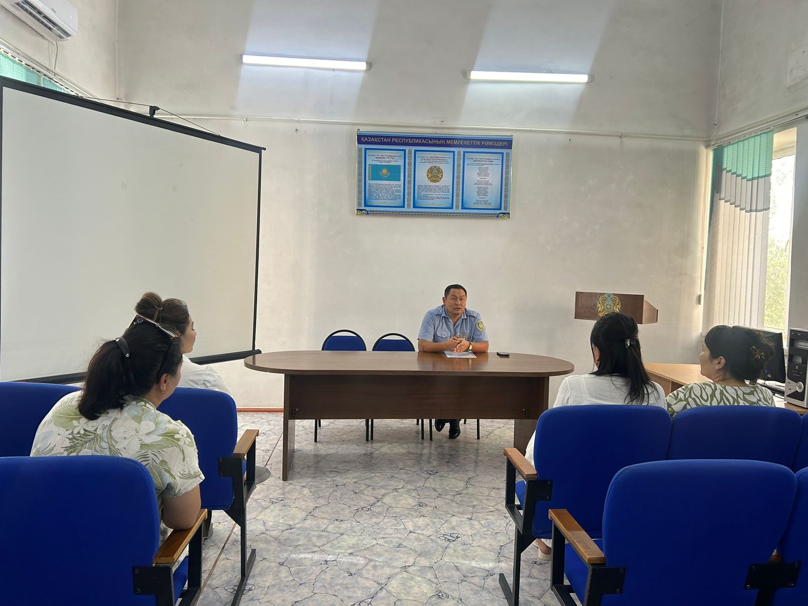 Онлайн режимде түсіндірме жұмыс жүргізілді