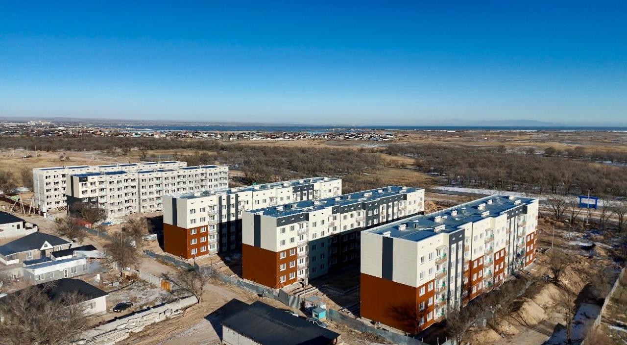 Жартыжылдық қорытындысы: Қонаев қаласында 86 жаңа тұрғын үй салынып жатыр
