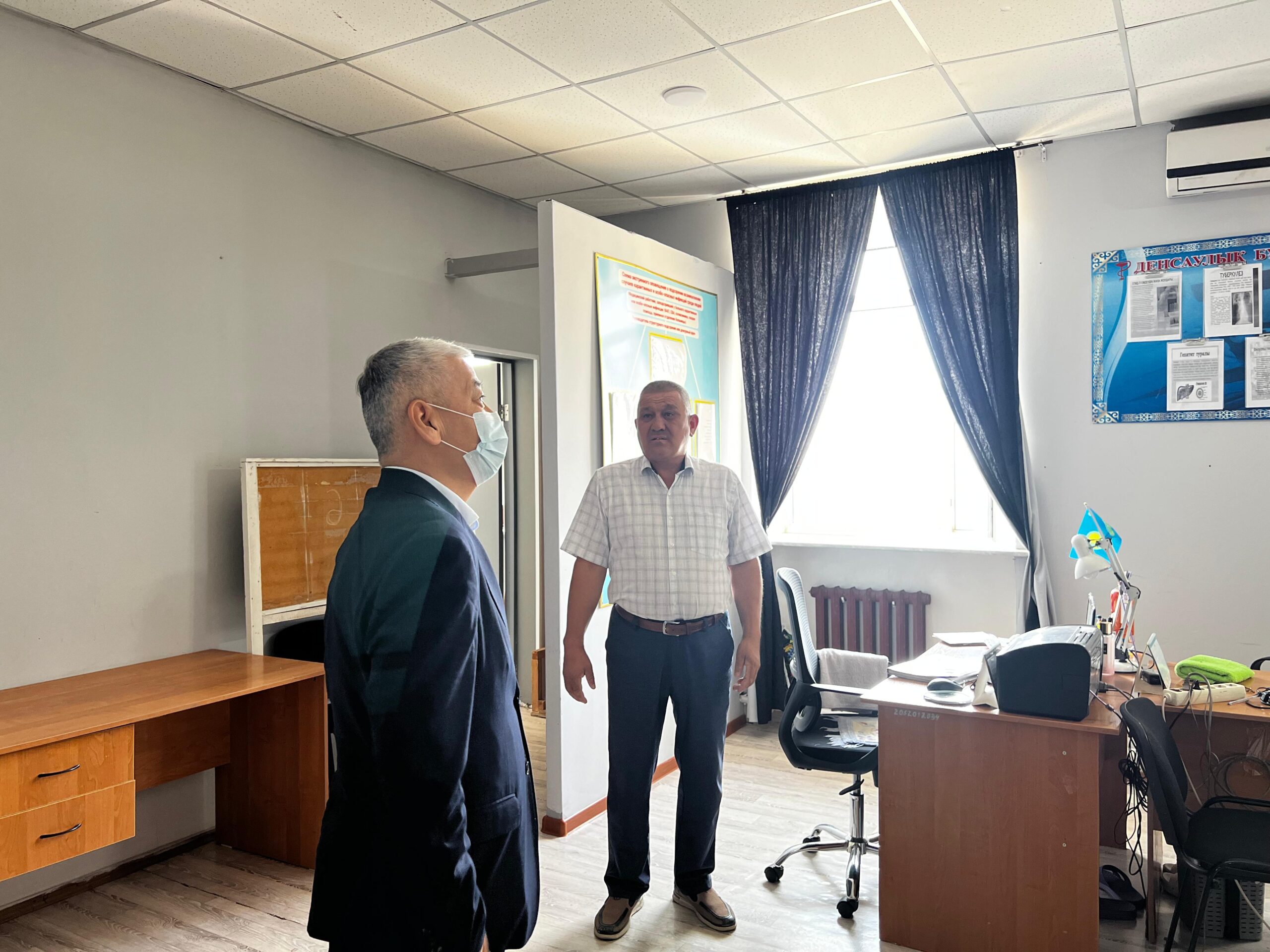 Жезқазған қаласы әкімдігінің «Өмірлік қиын жағдайдағы тұлғаларды қайтадан әлеуметтендіру орталығы» коммуналдық мемлекеттік мекемесіне барды