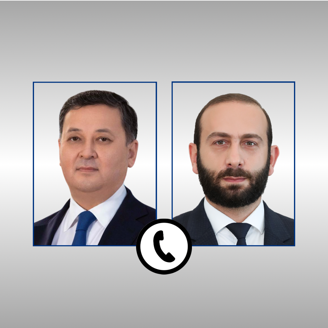 Қазақстан және Армения сыртқы істер министрлері телефон арқылы сөйлесті