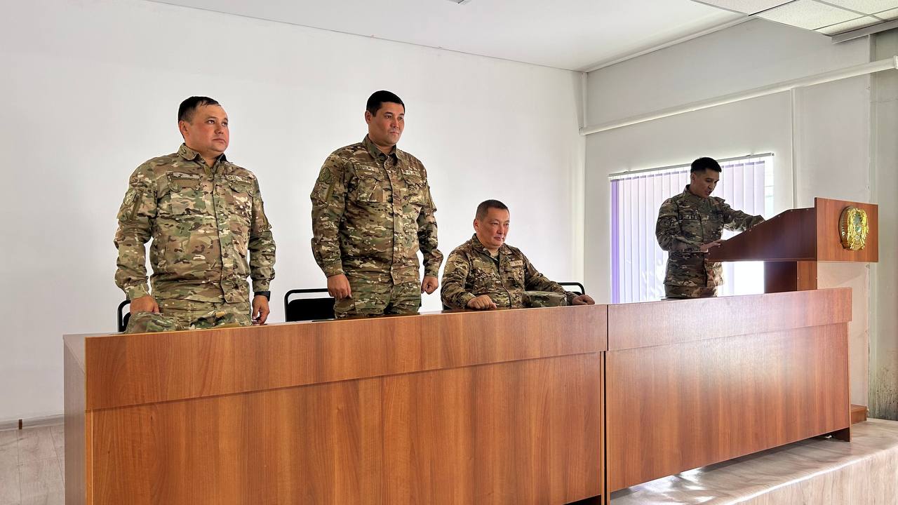 Тараз қаласында өрт сөндіру бөлімінің бастығы тағайындалды