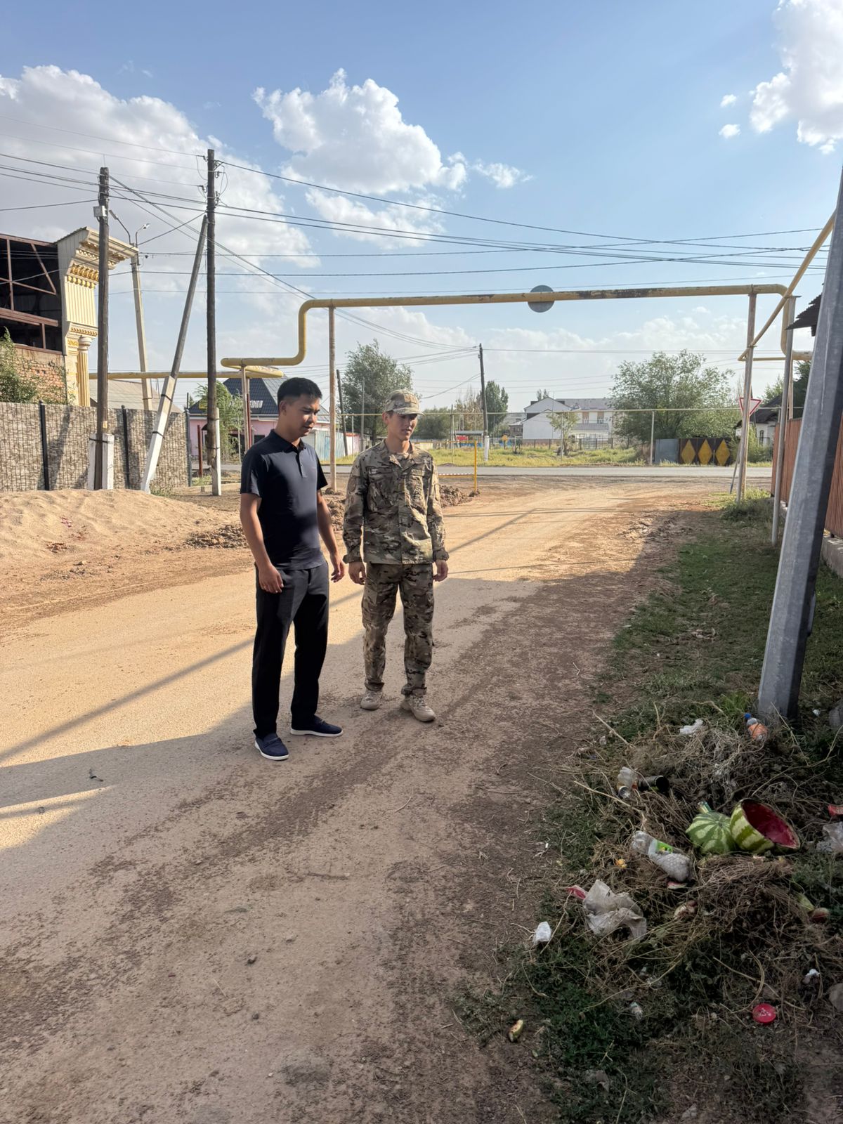 Тазалық бойынша рейд жүргізілуде