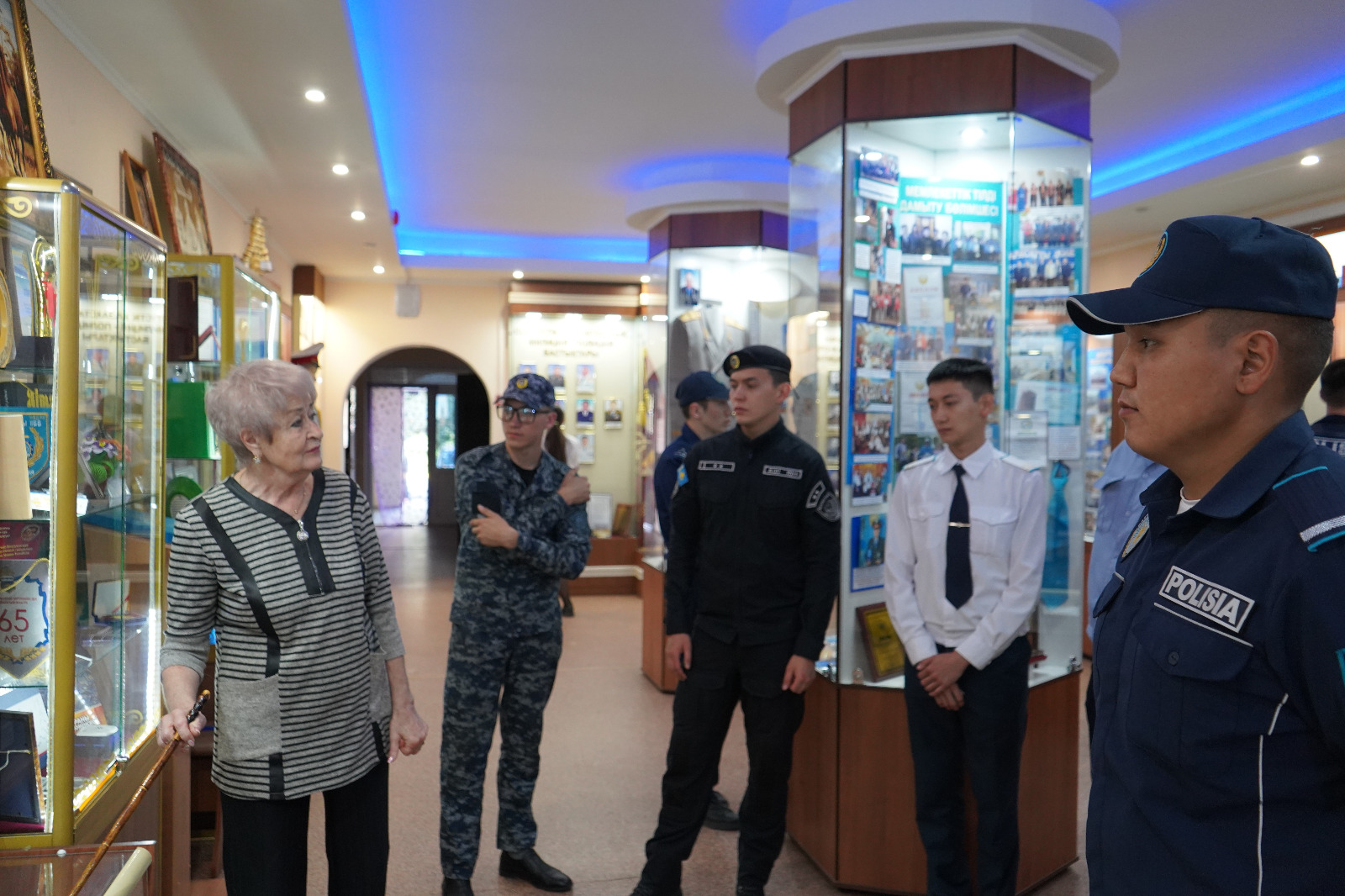 Мереке қарсаңында жас офицерлерге СҚО құқық қорғау органдарының тарихы еске салынды