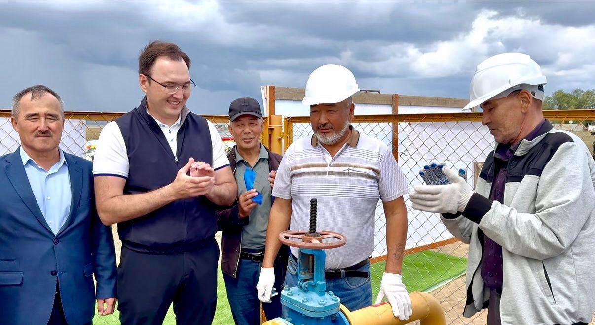 Шиқұдыққа газ келді