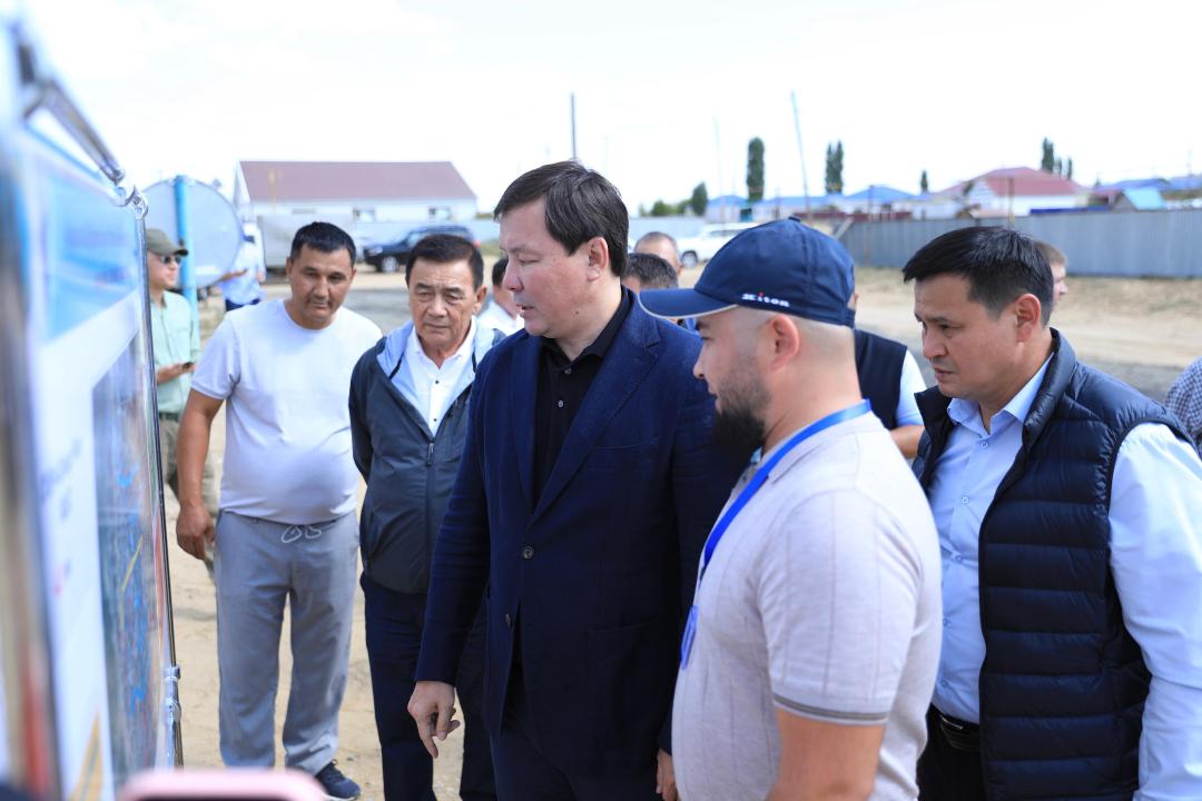 Шұбарши ауылында басталған жұмыстар жоспарлы түрде жалғасуда