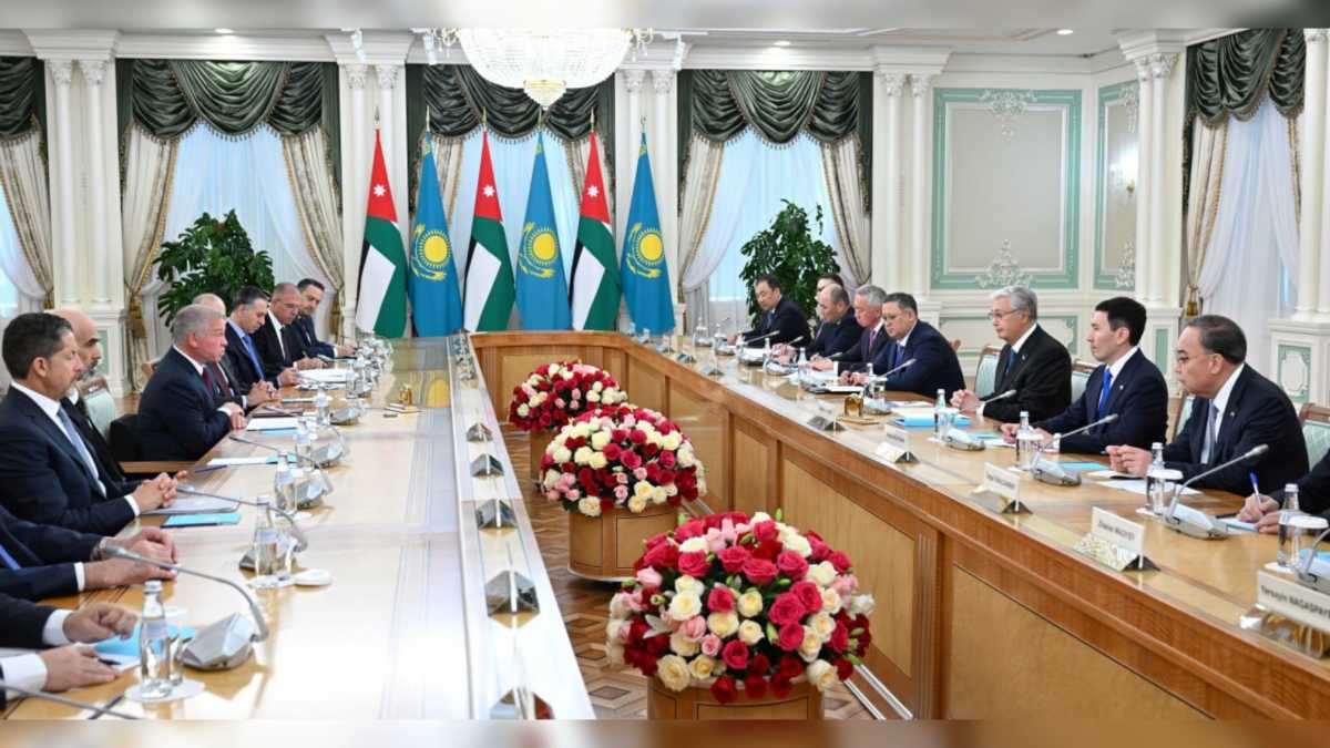 Қазақстан Президенті мен Иордания Королі кеңейтілген құрамда келіссөз жүргізді